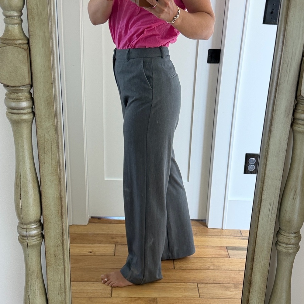 A New Day - Classic Straight-Leg Women's Dress Pants - Gray size 6